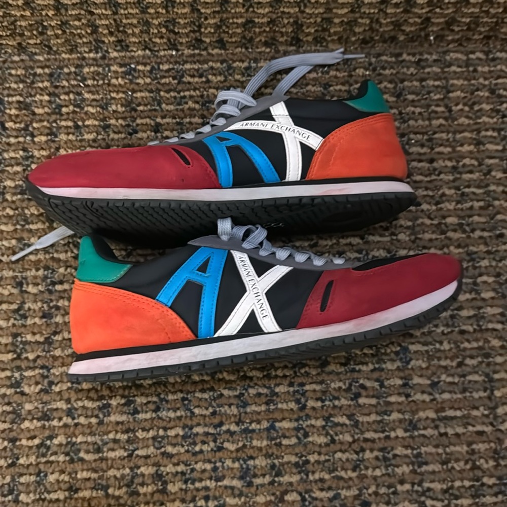 Size 9 Armani Exchange shoes in good condition! Taken care of and not worn much.